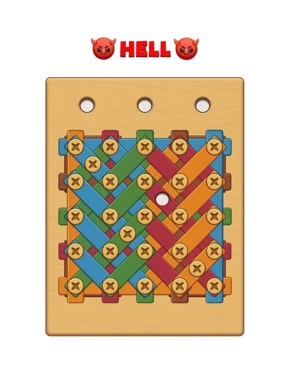 Nuts an Bolts: Unscrew Wood iPad 应用截图