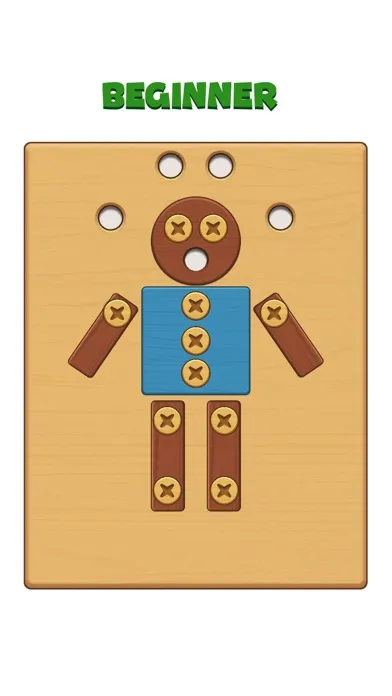 Nuts an Bolts: Unscrew Wood应用截图