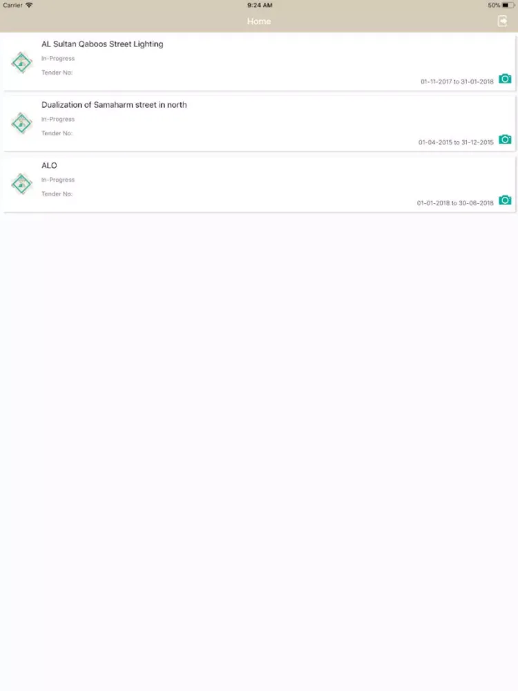 DM Project Manager iPad  स्क्रीनशॉट