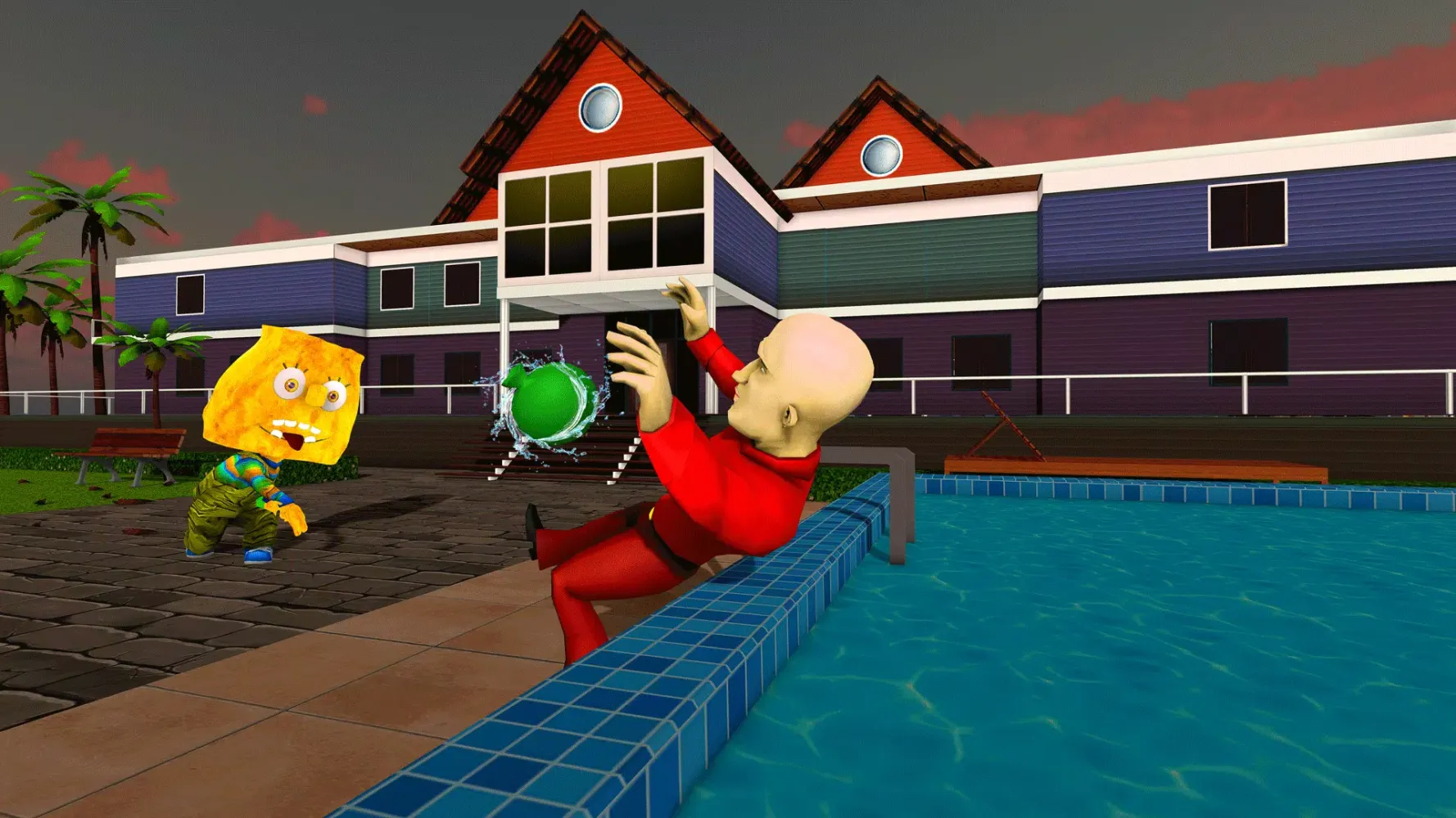 Scary Neighbor Sponge Secret Screenshots