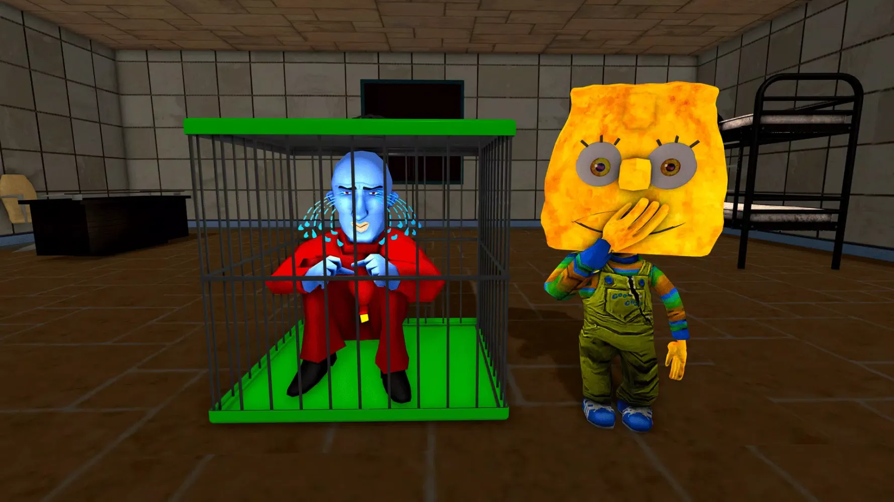 Scary Neighbor Sponge Secret Screenshots