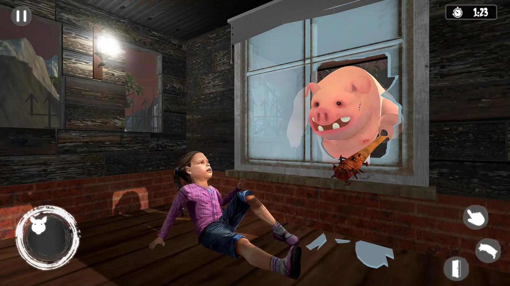 Escape Scary Piggy Granny Game Screenshots