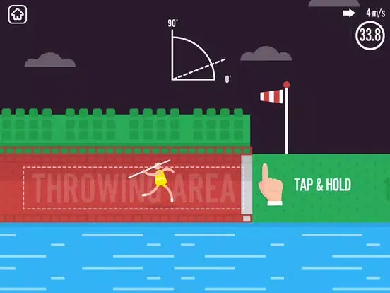 Zrzuty ekranu Throw2Rio iPad 