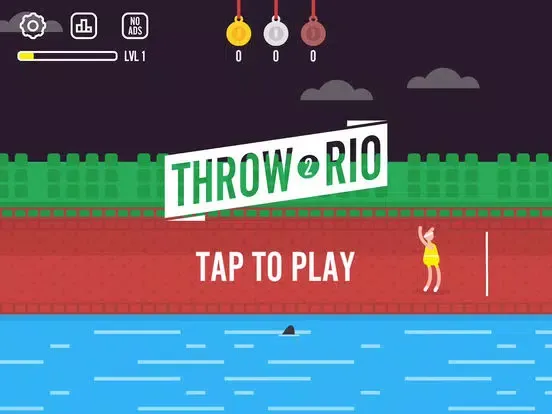 Zrzuty ekranu Throw2Rio iPad 