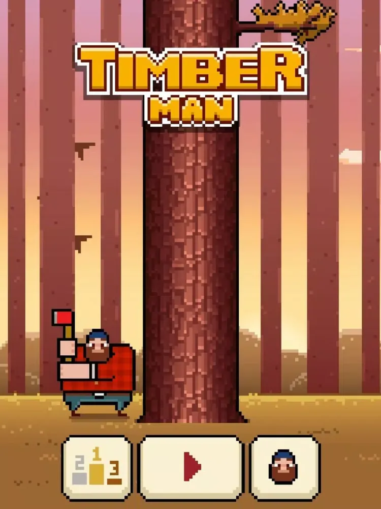 Timberman Golden Edition iPad 应用截图
