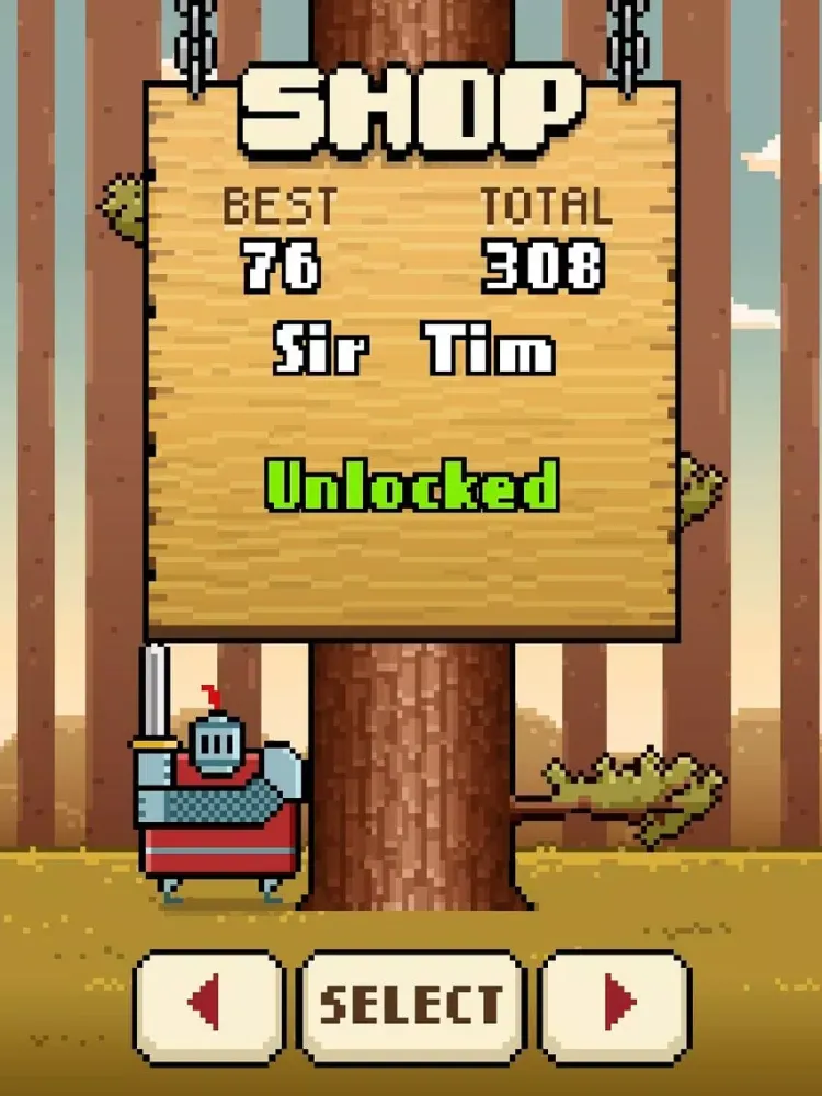 Timberman Golden Edition iPad 应用截图