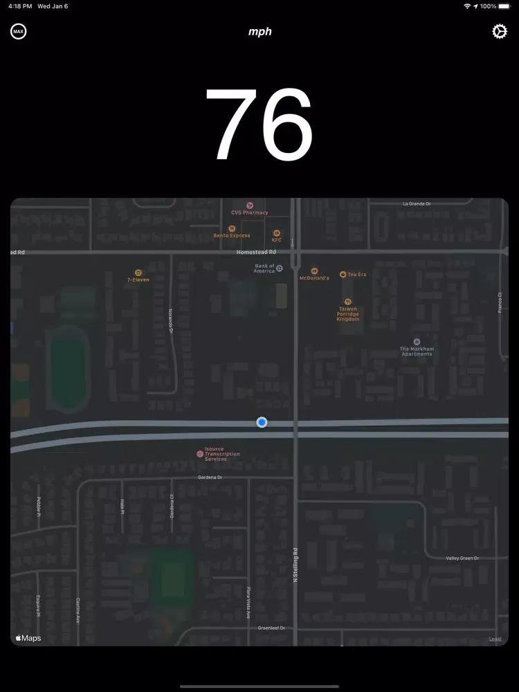 Скриншоты GPS Speedometer - Digital iPad 