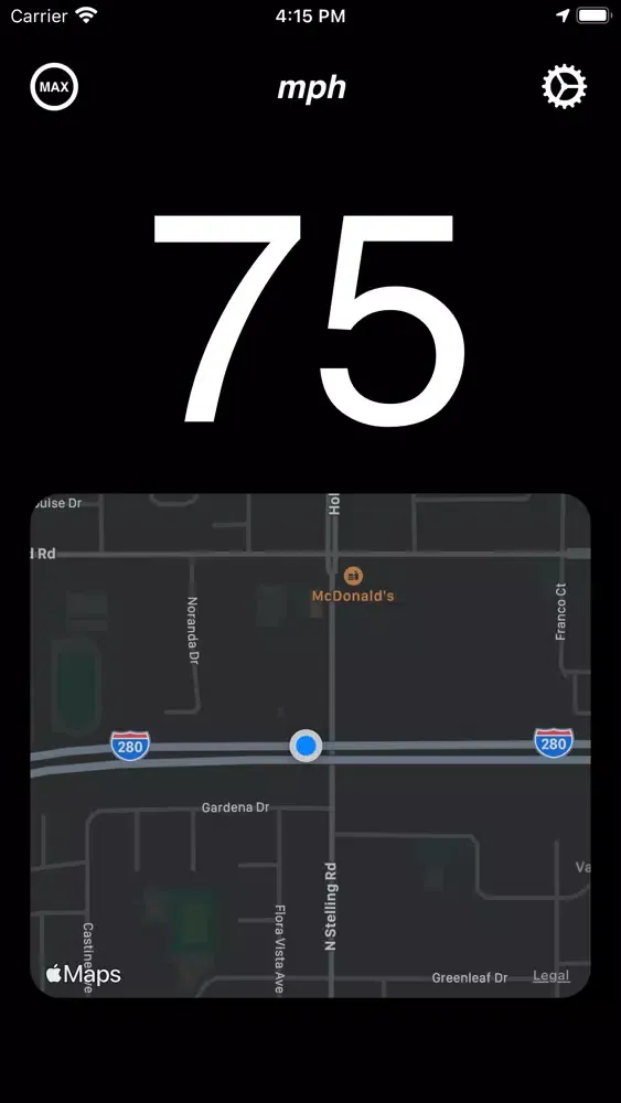 Скриншоты GPS Speedometer - Digital