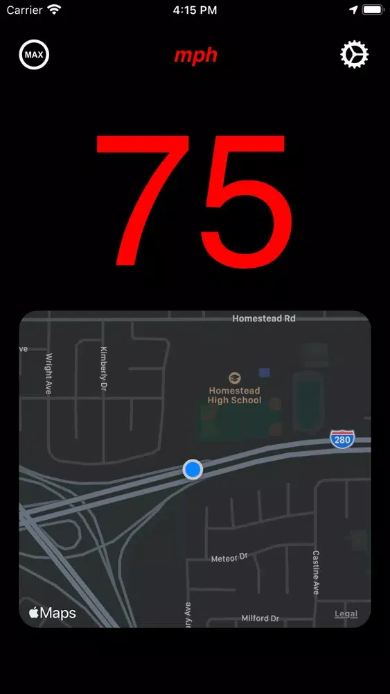 Скриншоты GPS Speedometer - Digital