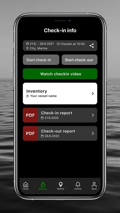 The Charter App Screenshots