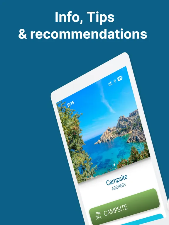 Zrzuty ekranu Camp Info App iPad 