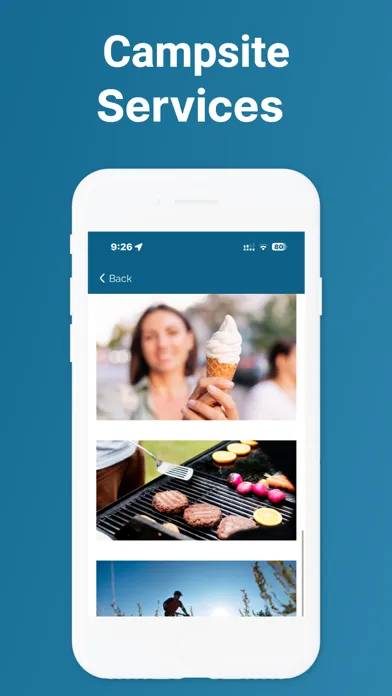 Zrzuty ekranu Camp Info App