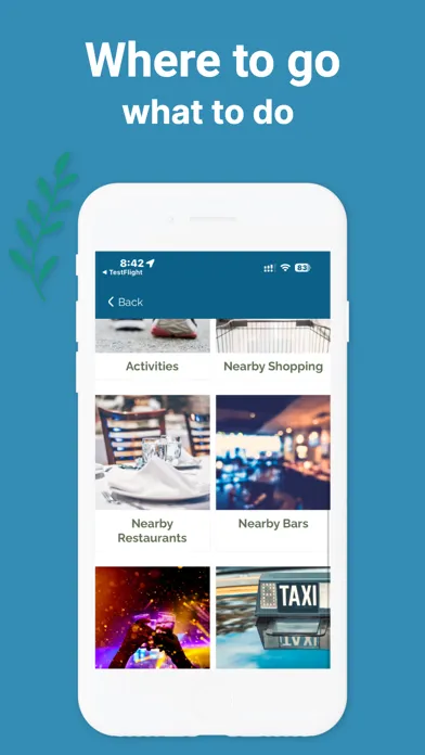 Zrzuty ekranu Camp Info App