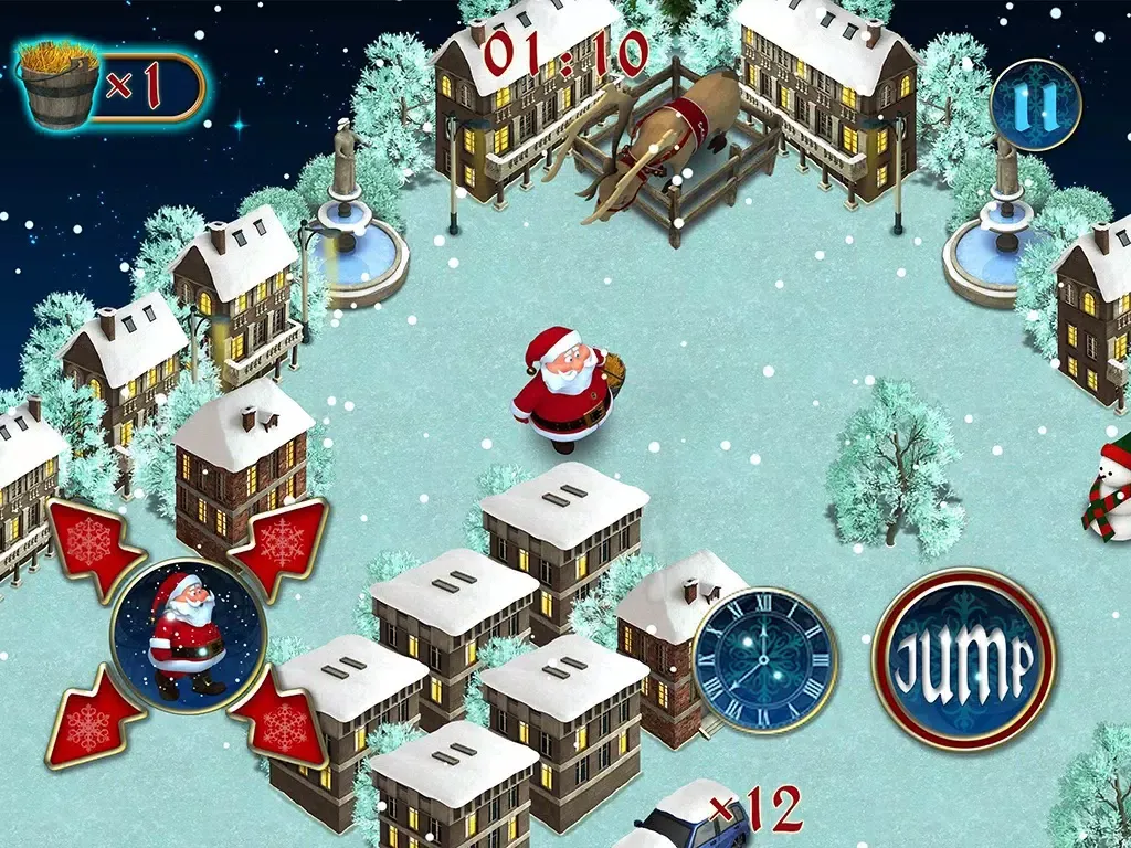 Скриншоты Santa's Reindeer Hunt 2 - Mega 3D Christmas Maze iPad 