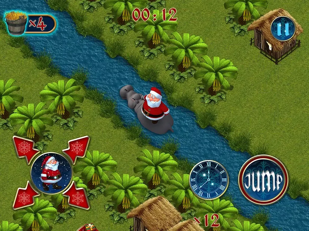 Скриншоты Santa's Reindeer Hunt 2 - Mega 3D Christmas Maze iPad 