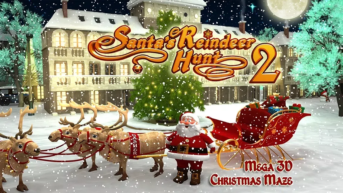 Скриншоты Santa's Reindeer Hunt 2 - Mega 3D Christmas Maze