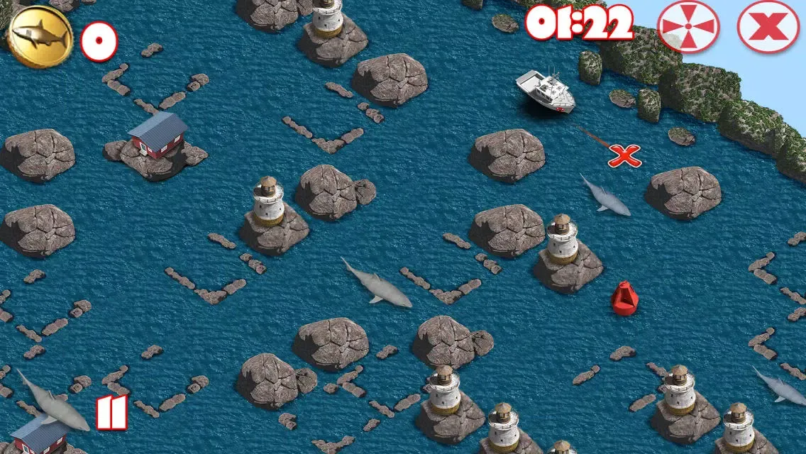 Shark On! Extreme Maze Game for the Monster Fisherman 스크린샷