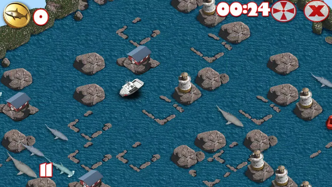 Shark On! Extreme Maze Game for the Monster Fisherman 스크린샷