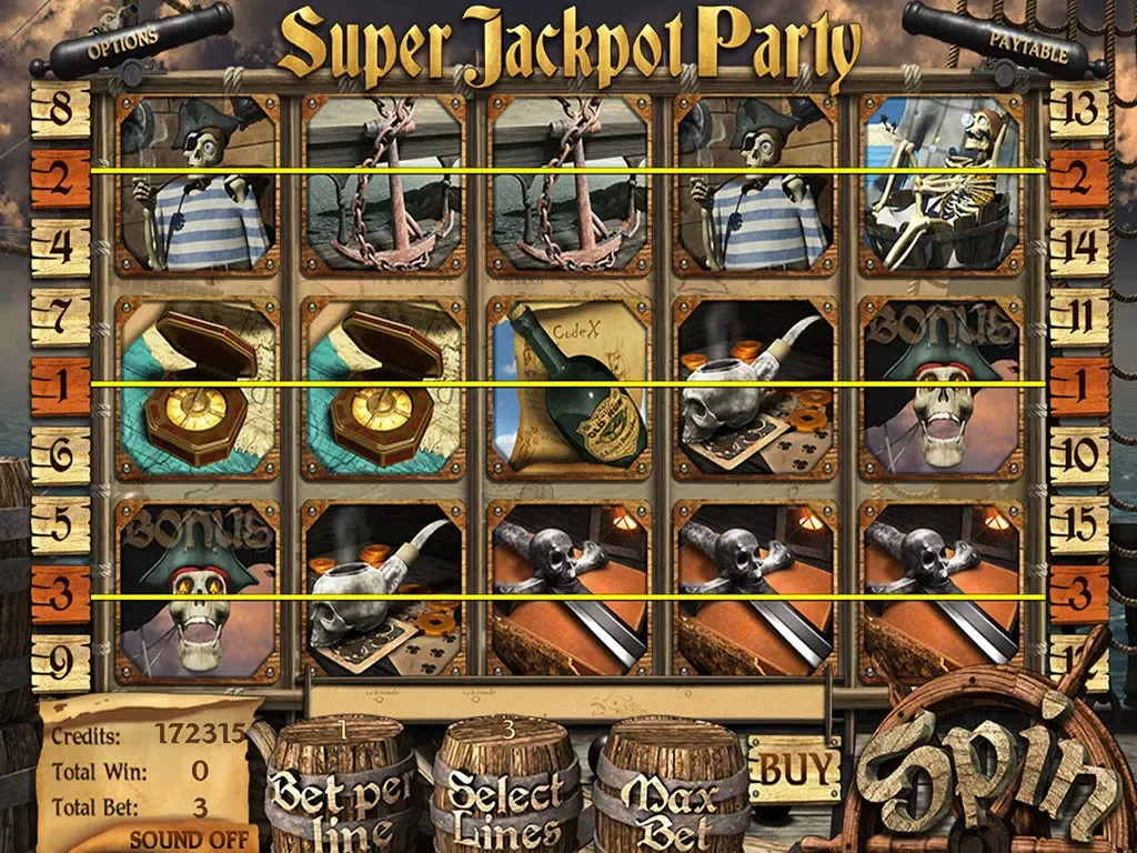 Скриншоты Super Jackpot Party - Spin To Win A Skeleton Premium iPad 