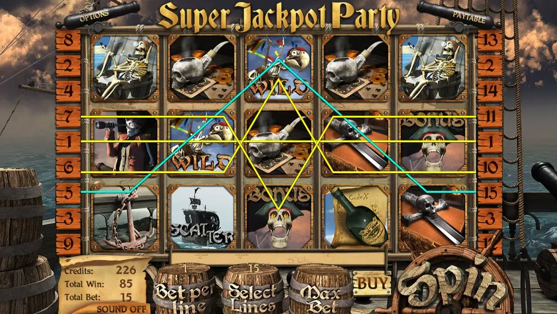 Скриншоты Super Jackpot Party - Spin To Win A Skeleton Premium