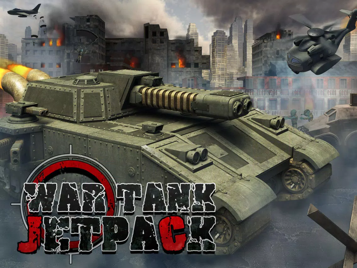 ภาพหน้าจอของ War Tank Jetpack iPad 