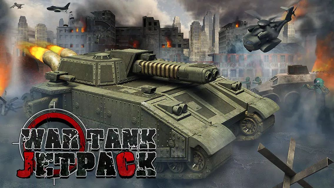 ภาพหน้าจอของ War Tank Jetpack
