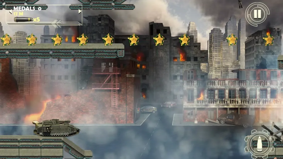 War Tank Jetpack स्क्रीनशॉट