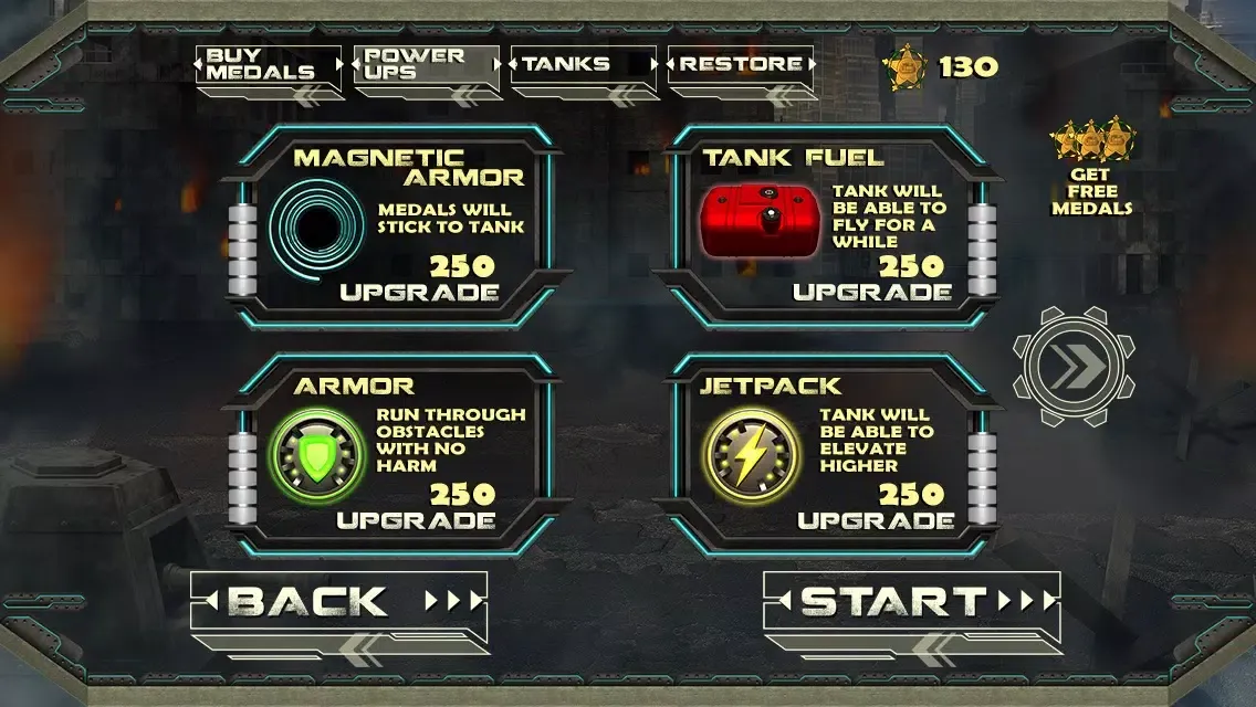 War Tank Jetpack स्क्रीनशॉट