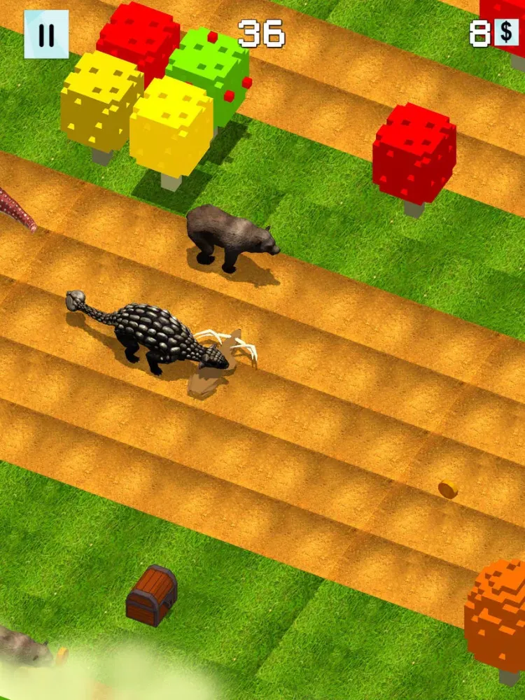 تصاویر Crossy Animal - Street Hopper iPad 