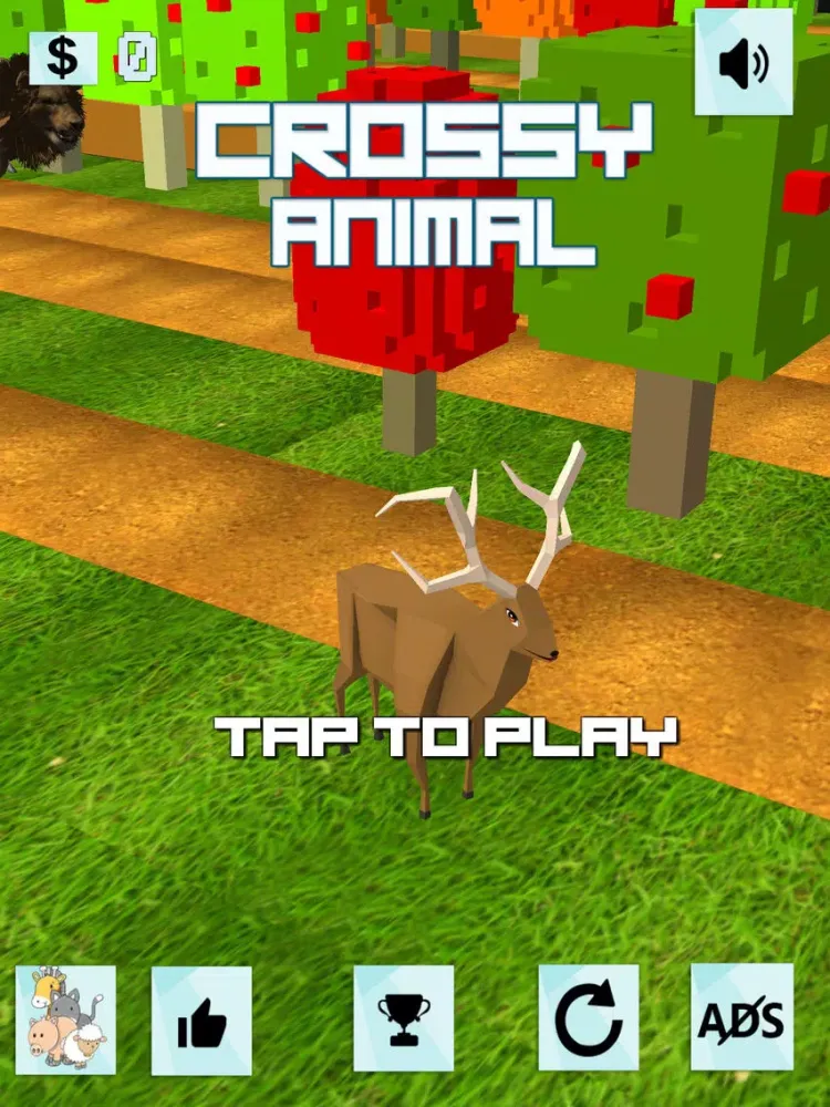تصاویر Crossy Animal - Street Hopper iPad 