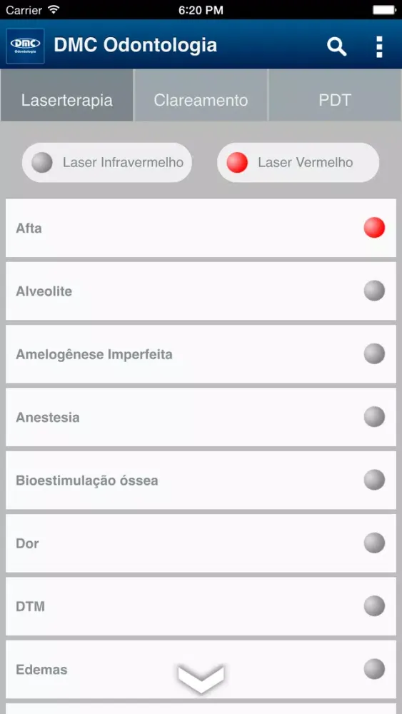 DMC Odontologia應用截圖