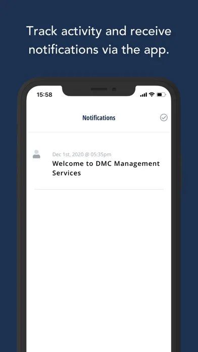 Tangkapan skrin DMC Mgmt