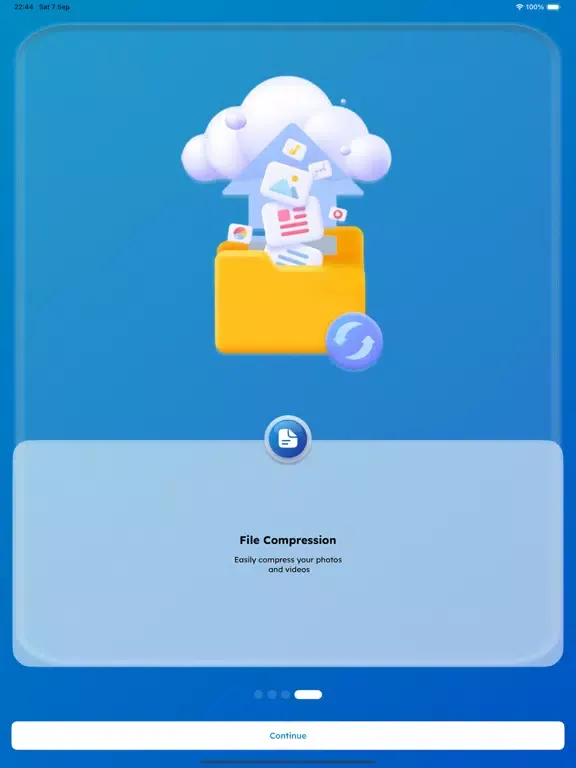 A I Cleaner - Video compressor iPad 應用截圖