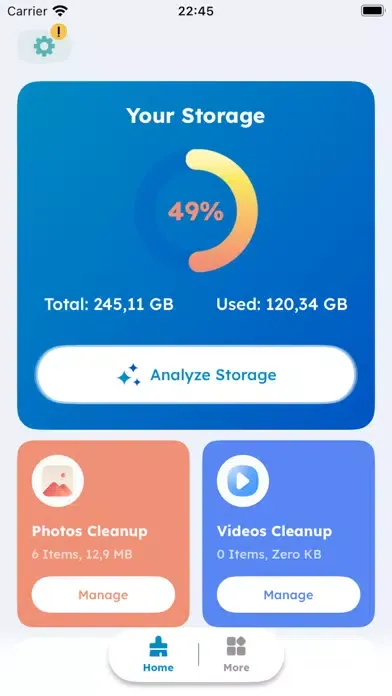 A I Cleaner - Video compressor應用截圖