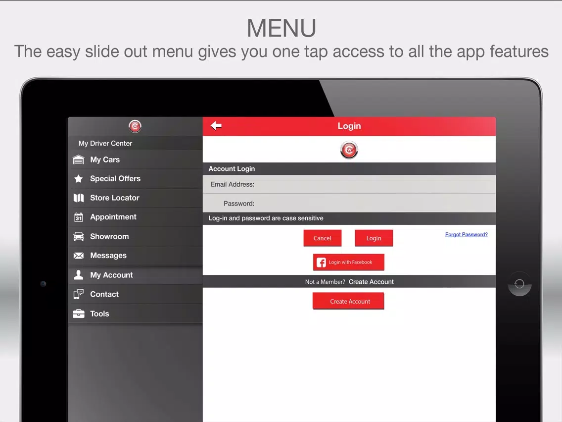 CardinaleWay Mazda Las Vegas iPad  Screenshots