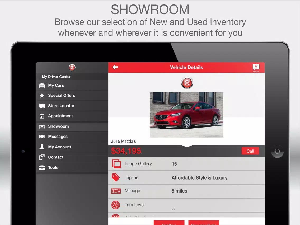 CardinaleWay Mazda - Peoria iPad  स्क्रीनशॉट