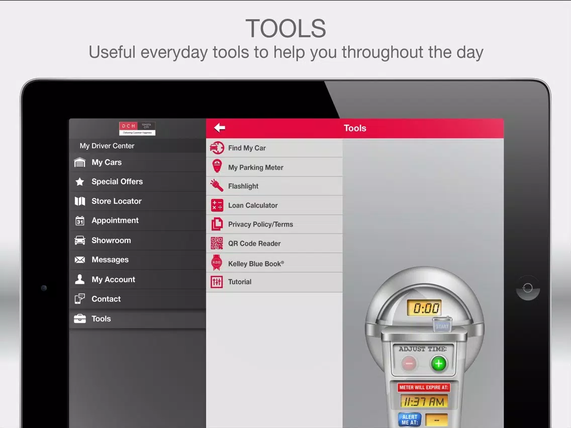 DCH Toyota City iPad  سکرین شاٹس
