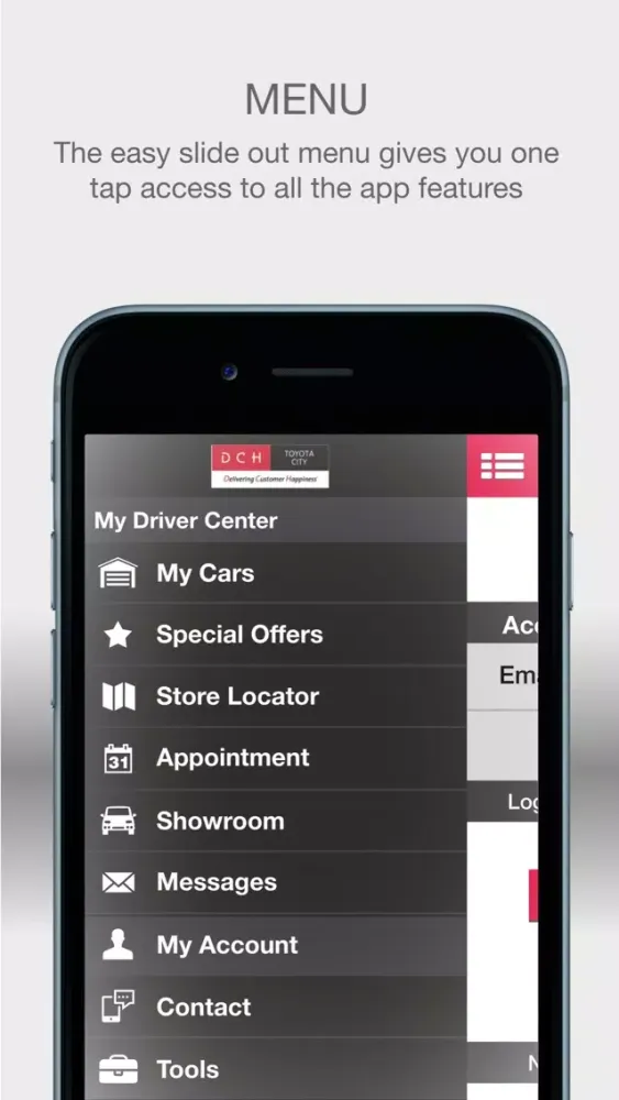 DCH Toyota City应用截图
