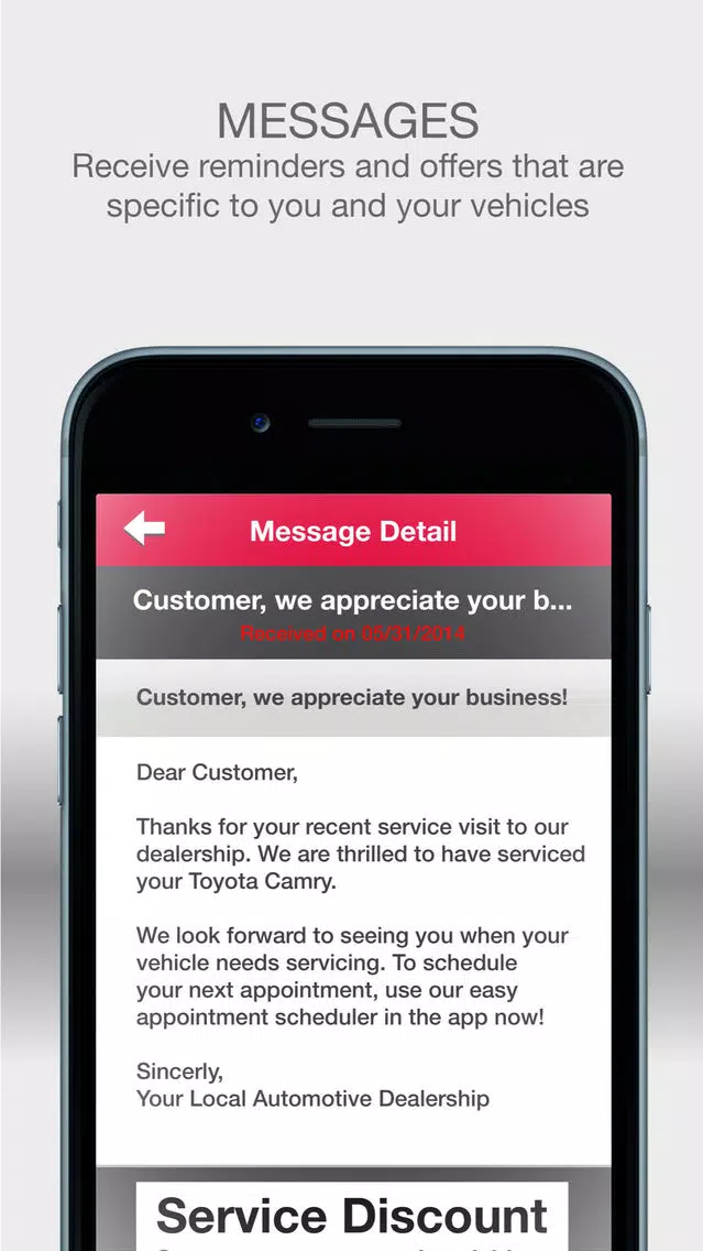 DCH Toyota City سکرین شاٹس