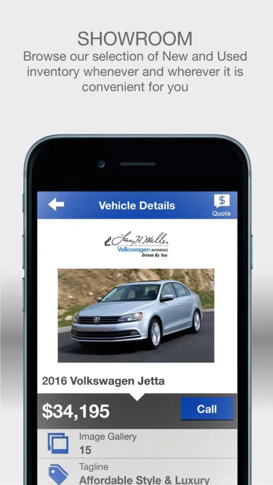 Tangkapan layar LHM Avondale Volkswagen