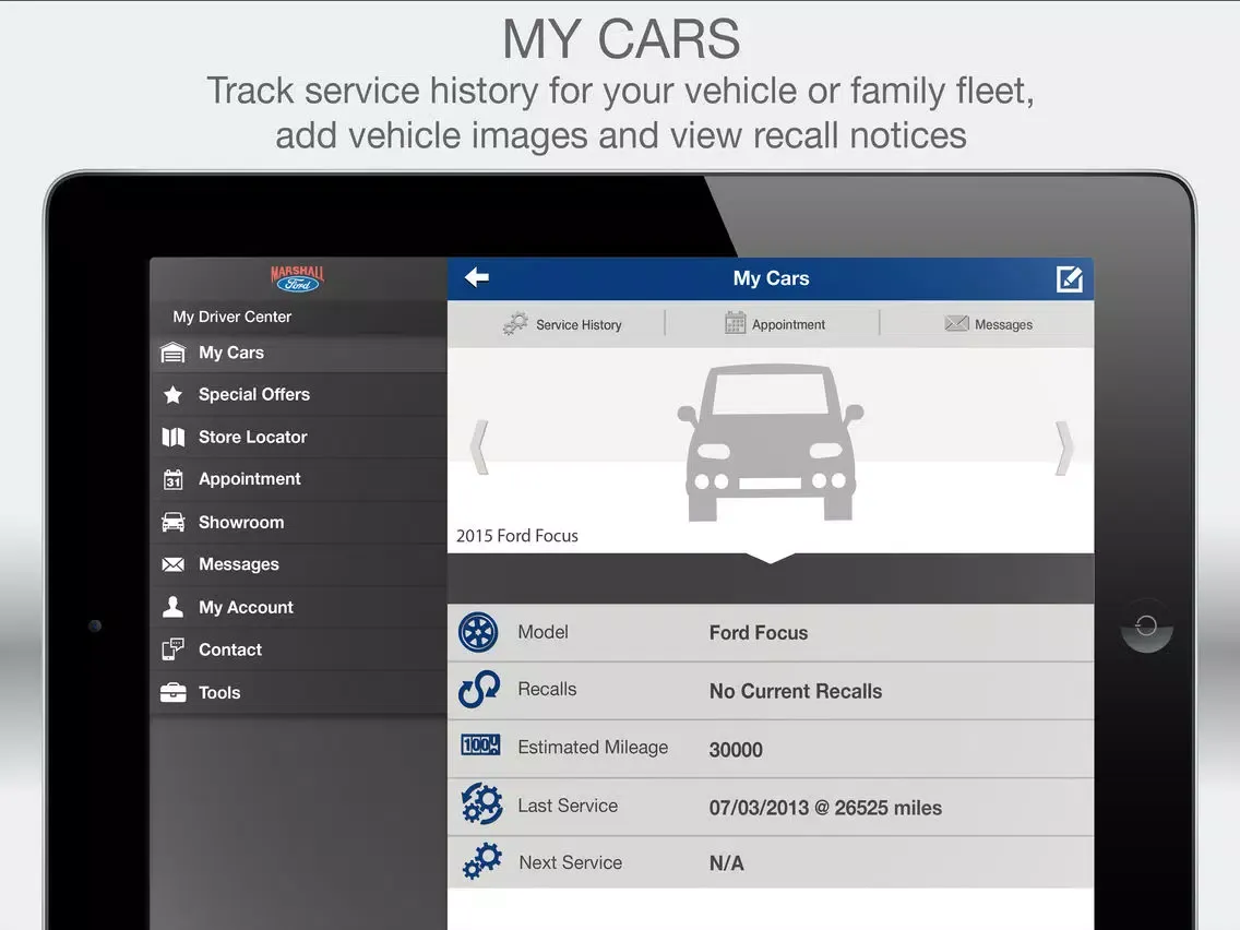 Screenshot di Marshall Ford iPad 
