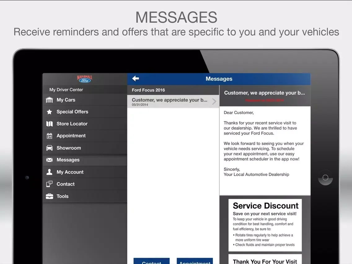 Screenshot di Marshall Ford iPad 