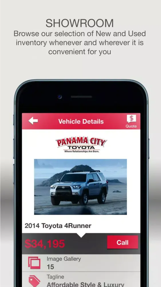 Zrzuty ekranu Panama City Toyota