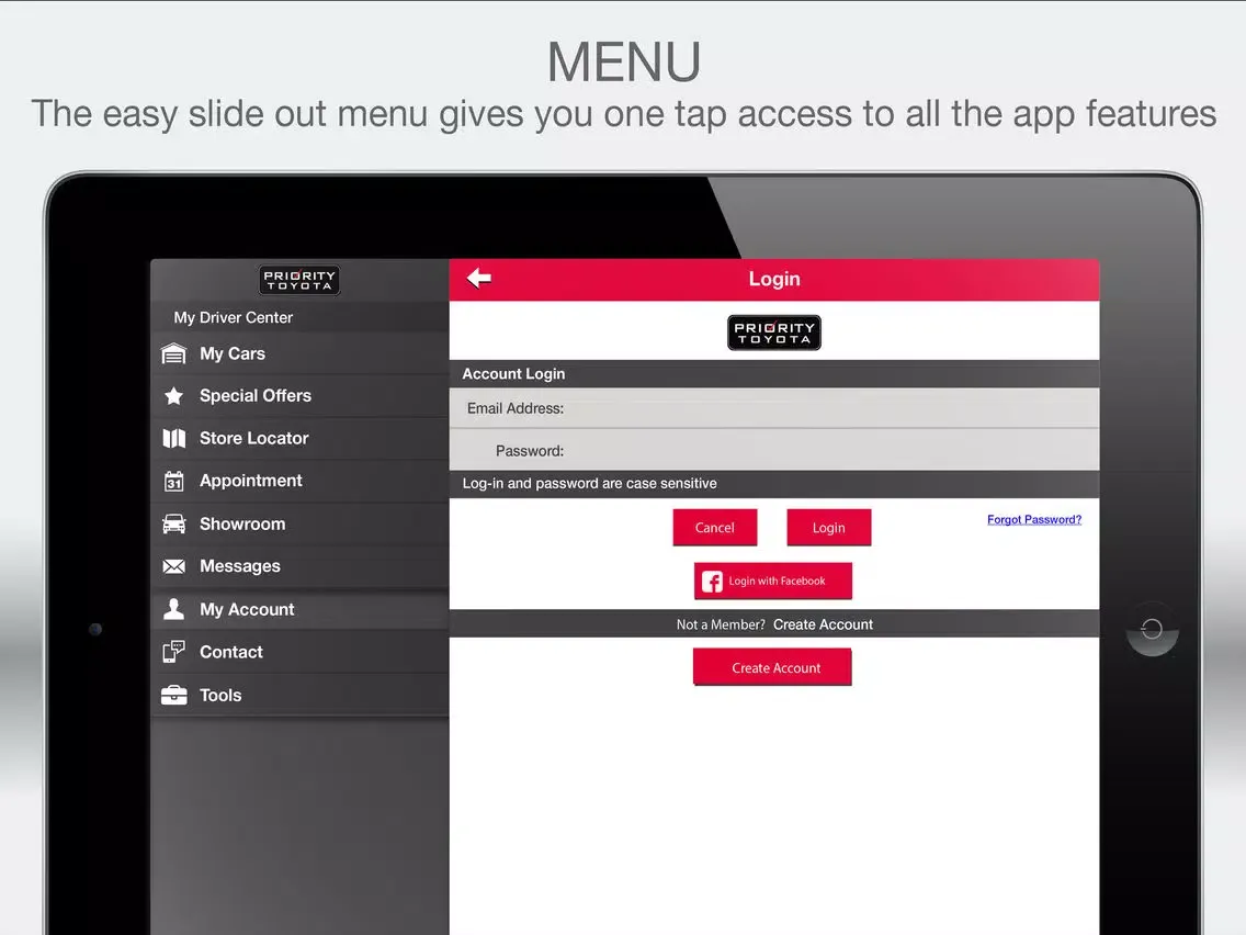 Priority Toyota of Richmond iPad  Screenshots