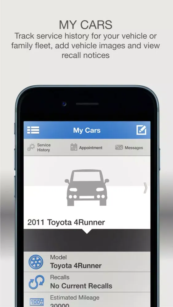 Capturas de tela do Tonkin Toyota