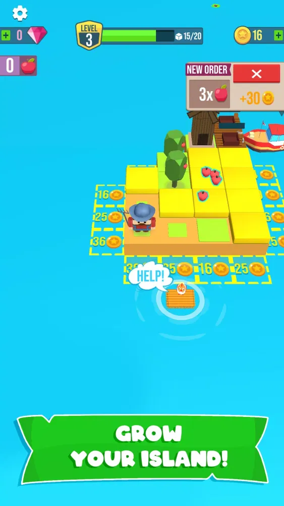 Captures d'écran de Grow Island