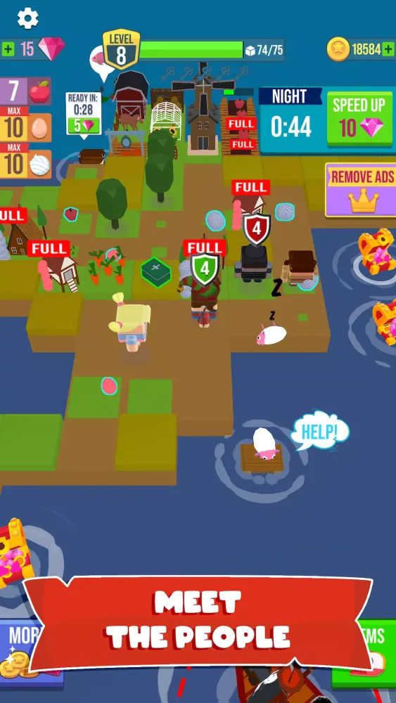 Captures d'écran de Grow Island