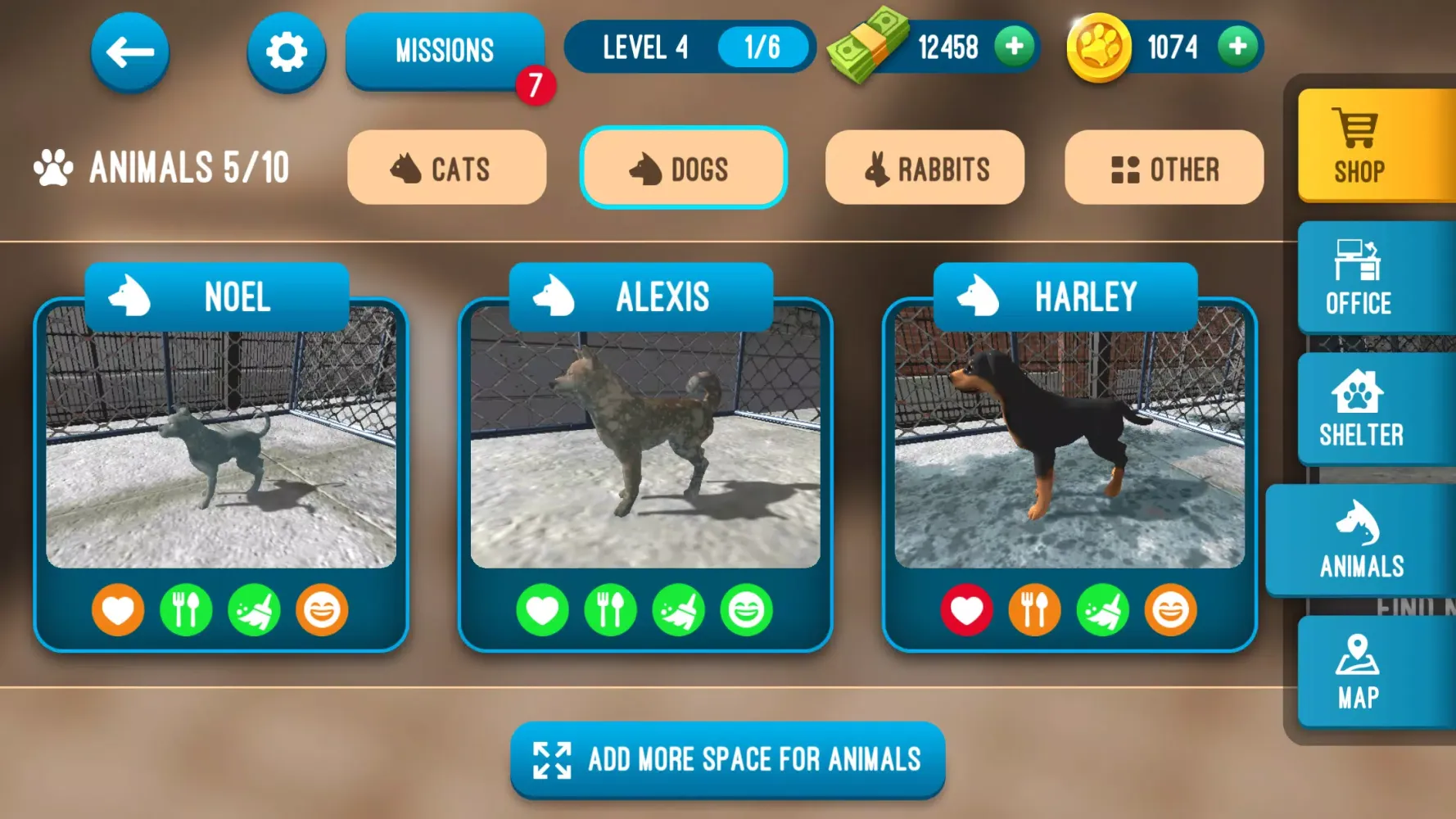 Animal Shelter Simulator Screenshots