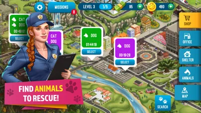 Screenshot di Animal Shelter Simulator