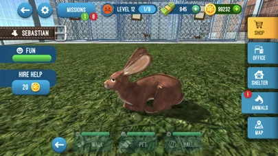 Screenshot di Animal Shelter Simulator